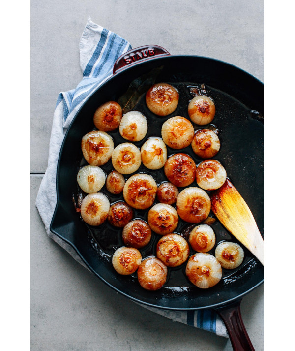 Cebollitas caramelizadas