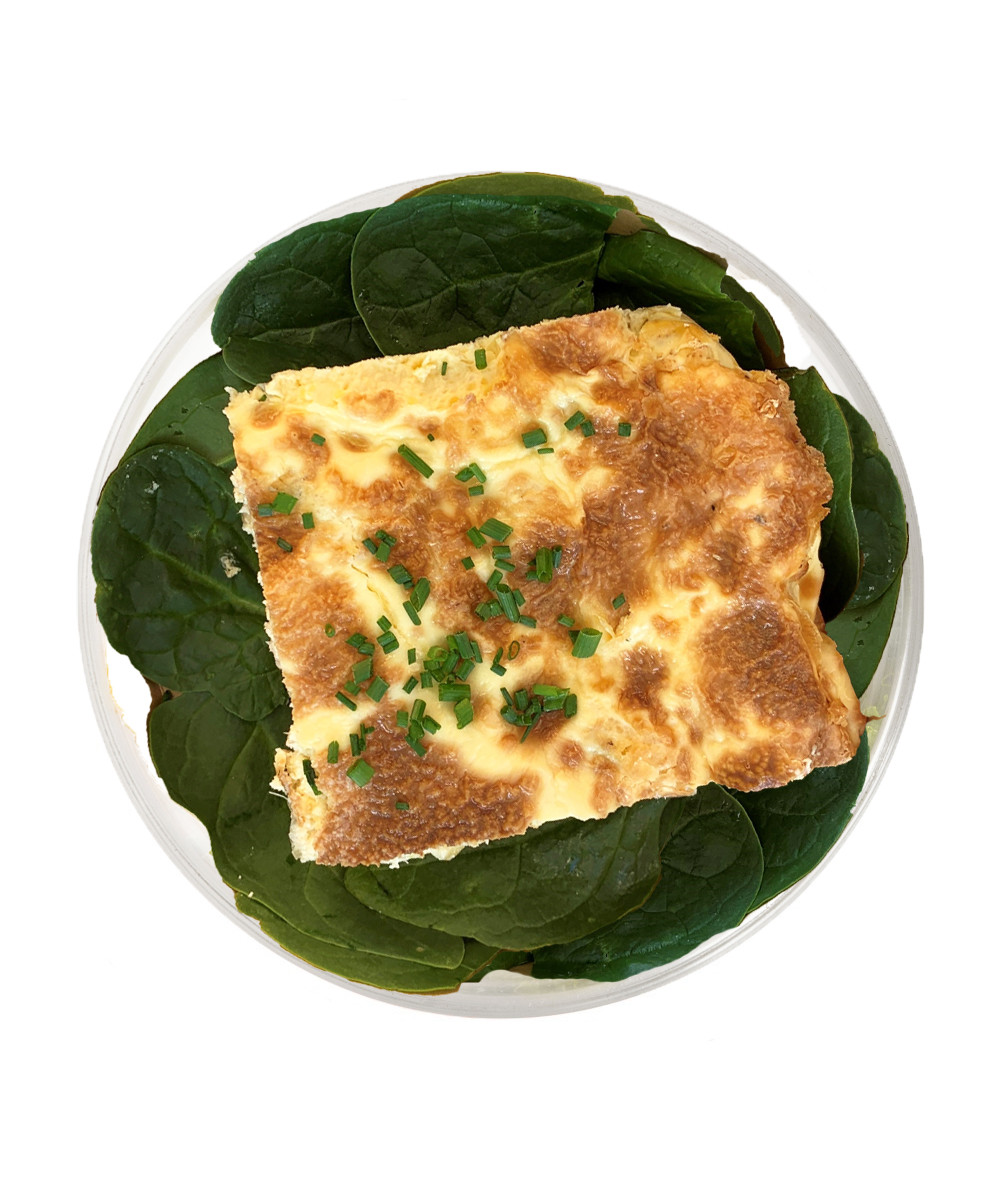 Quiche de Salmón y Puerro