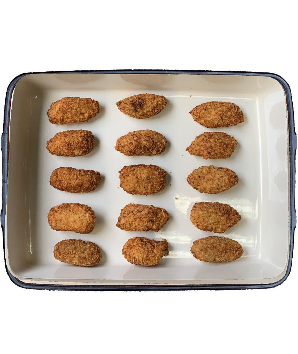 Chicken and iberian ham "croquetas"