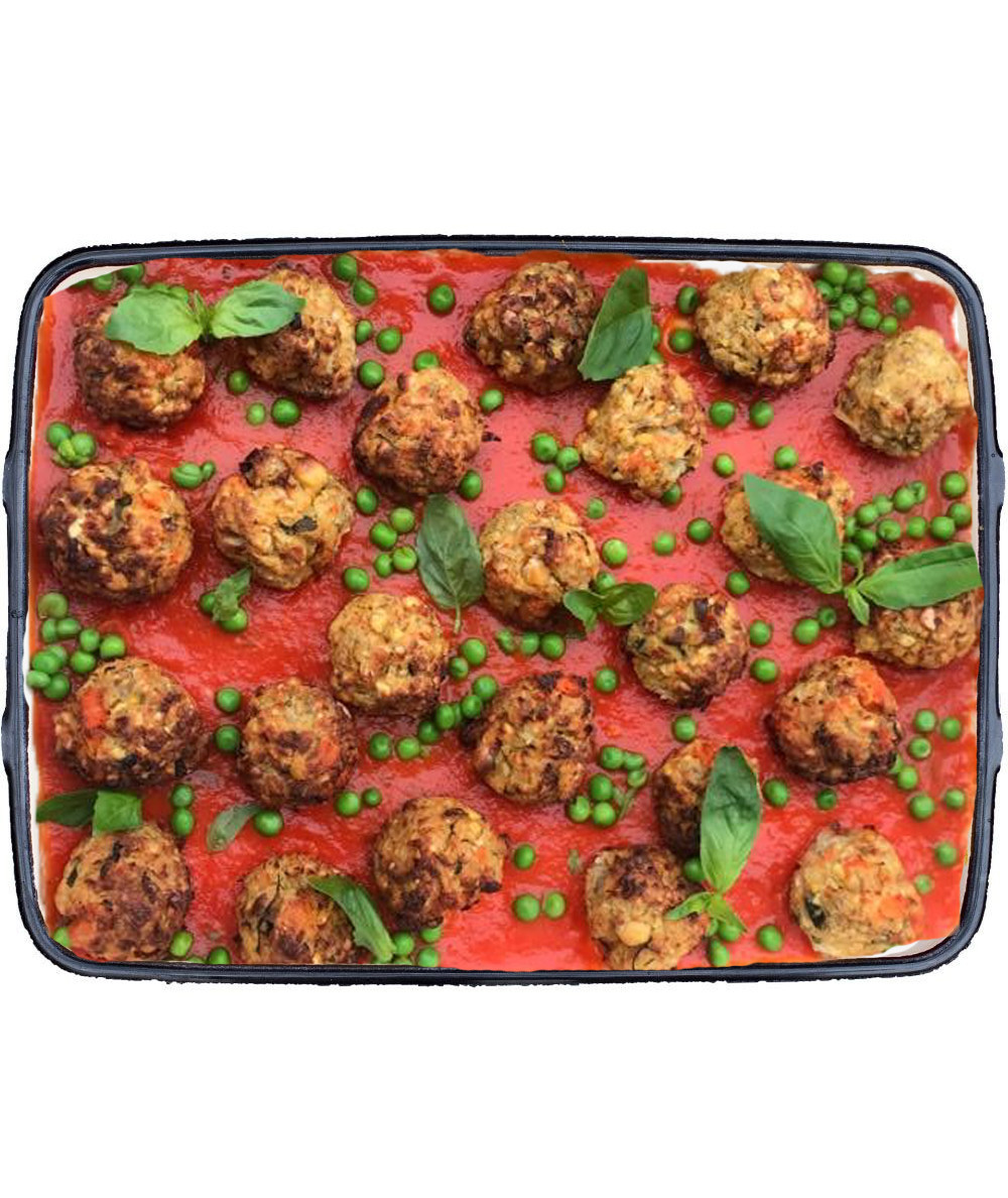 Vegan provencal meatballs