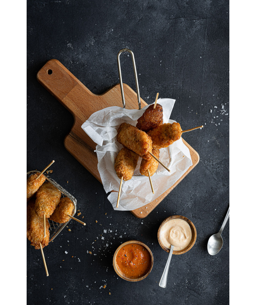 Chicken fingers with our great sauce!