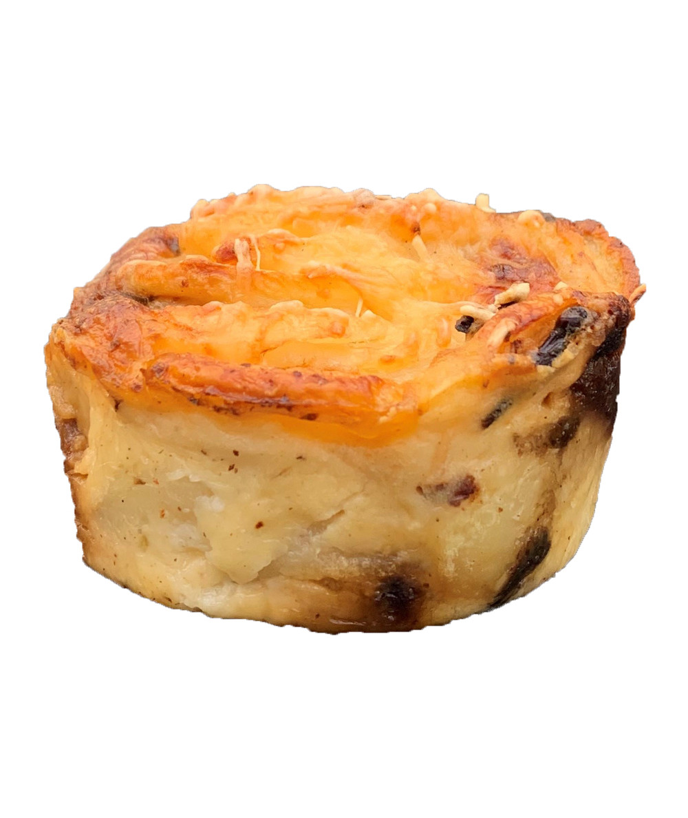 Side dish: potato and mushroom gratin