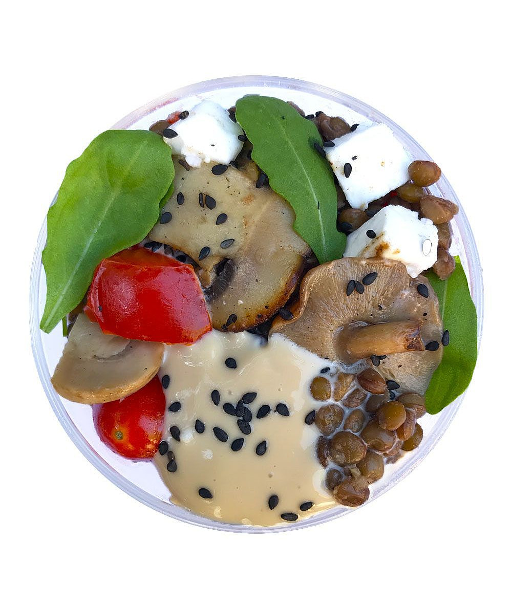 Ensalada de Lentejas & Shiitakes