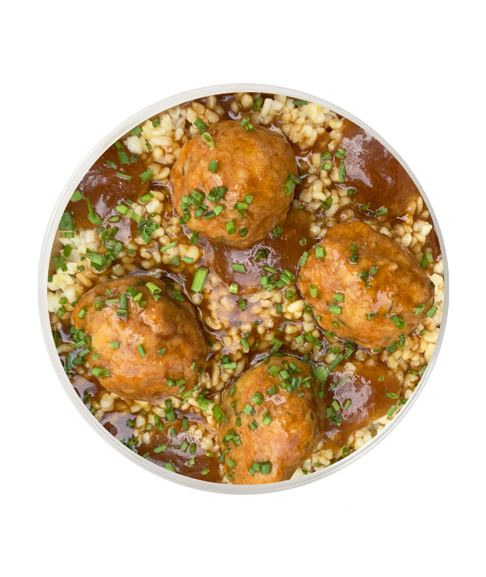 Albóndigas de Pollo Japonesas