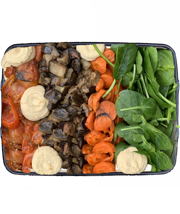 Baked veggie Bowl with...