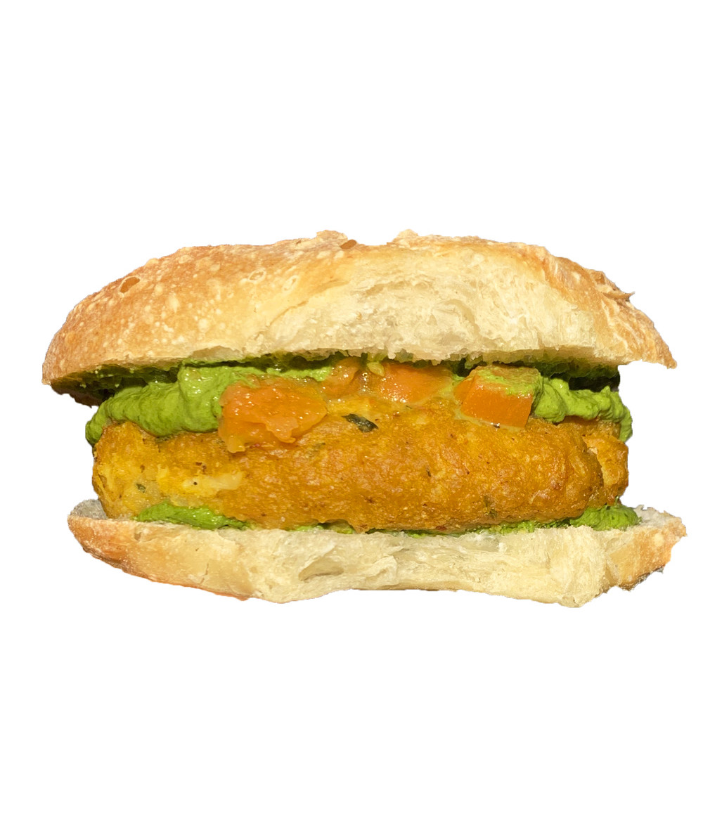 copy of Bombay vegan burger