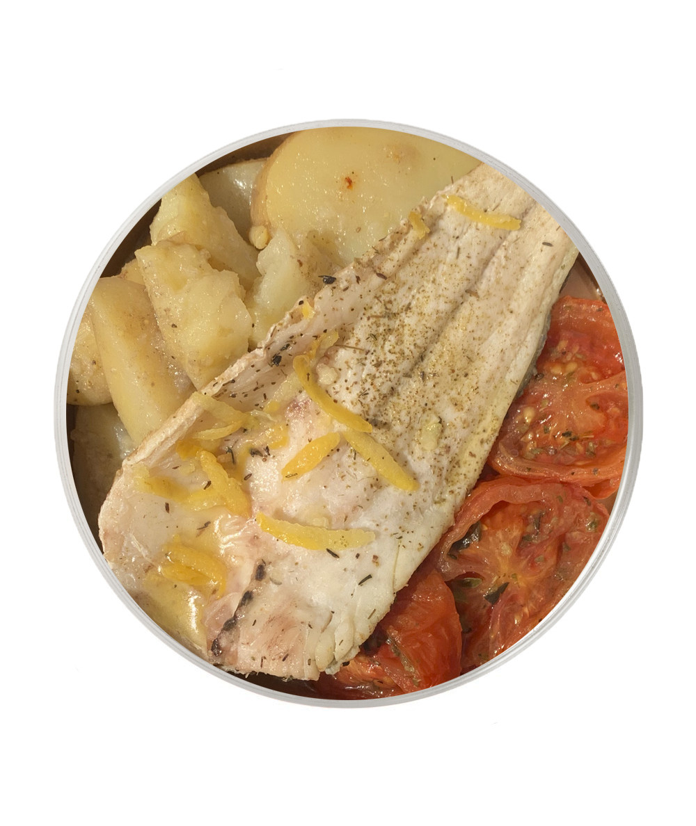 Baked Sea Bass Fillet