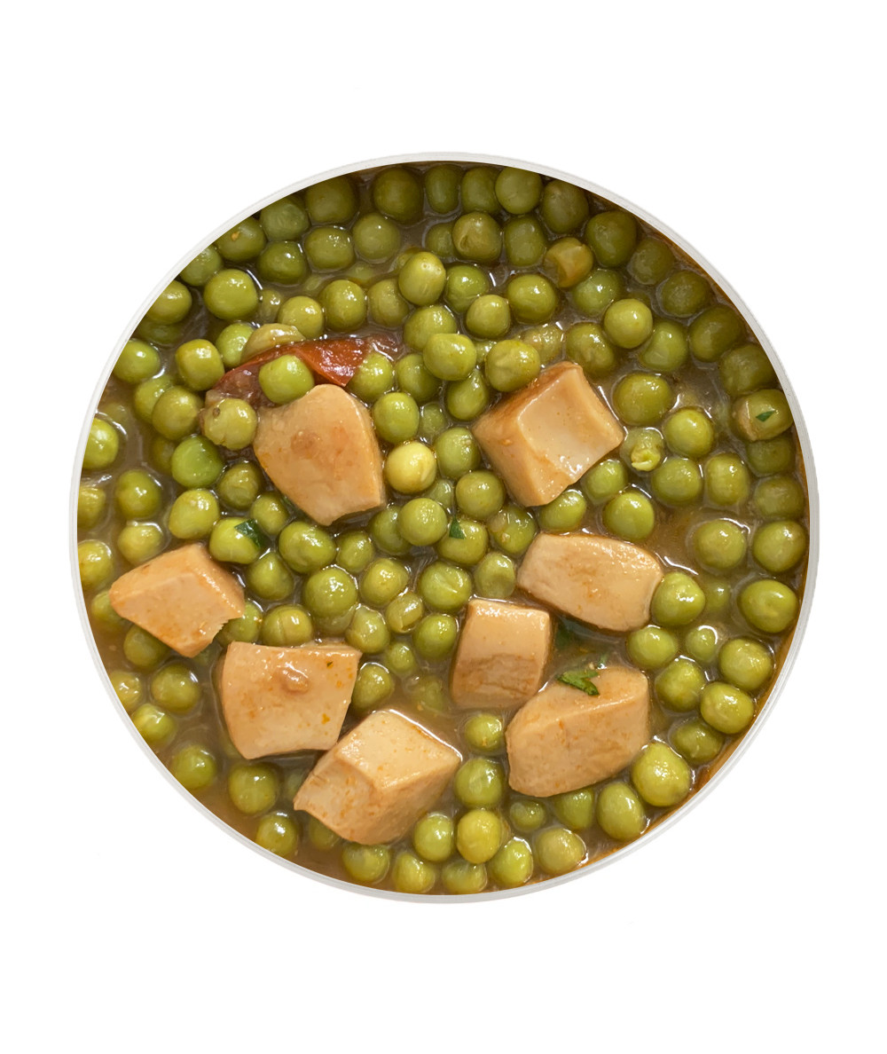 Peas with Cuttlefish