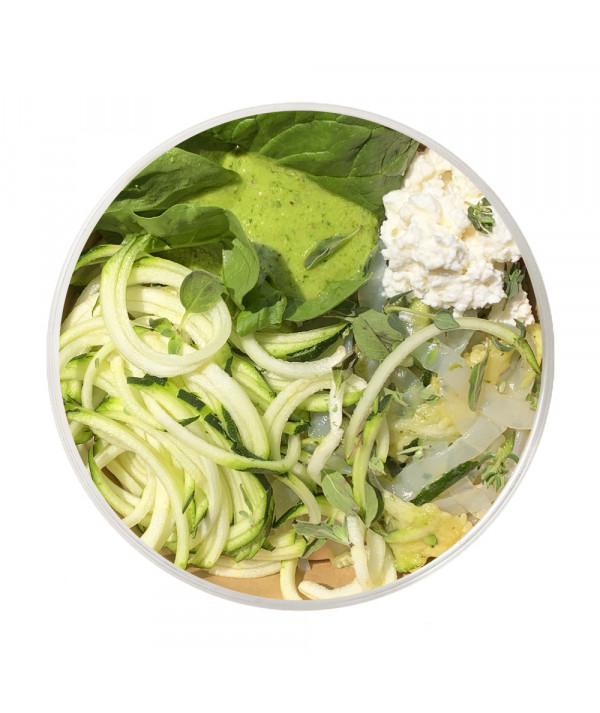 Keto Pasta with sautéed...