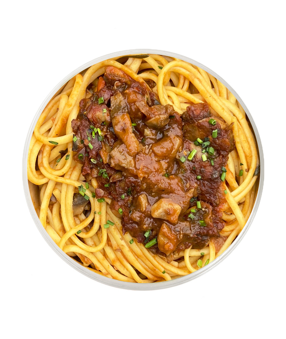 Noodle with Mushroom Ragout