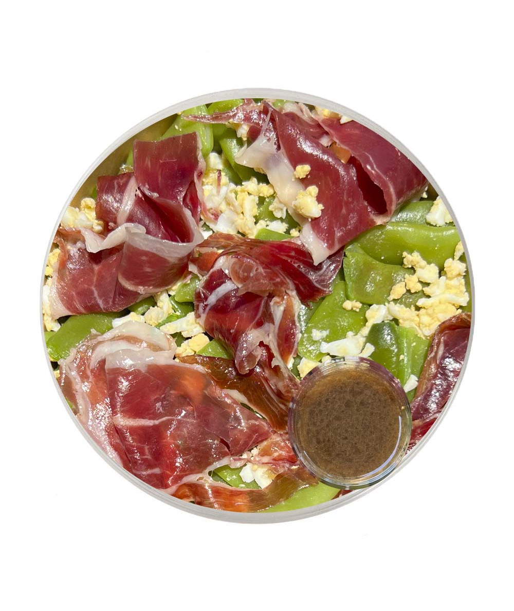 Judías Verdes, Huevo & Jamón Serrano