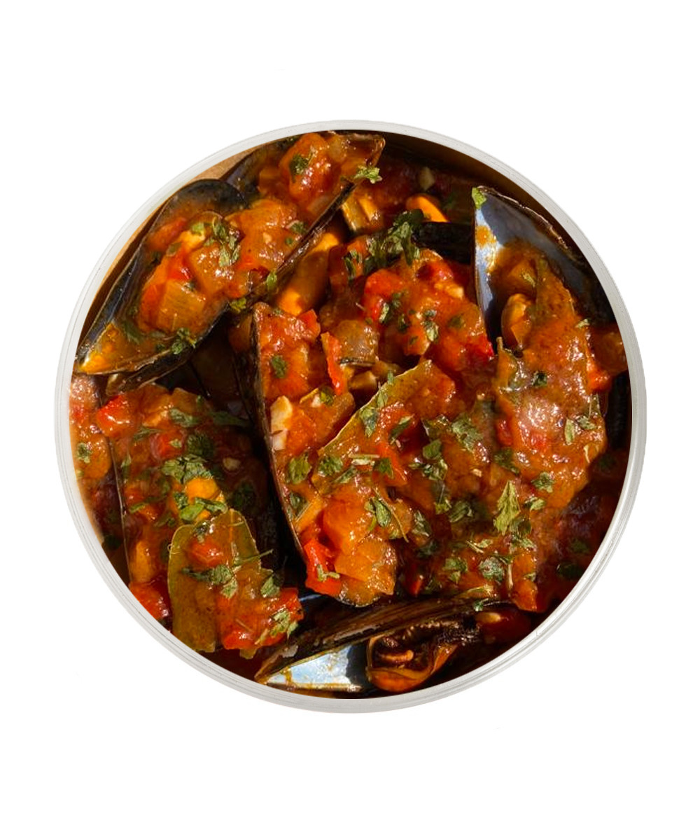 "Marinera" style Mussels