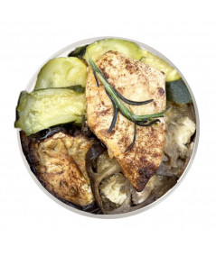 Pollastre al forn amb toc de Canyella