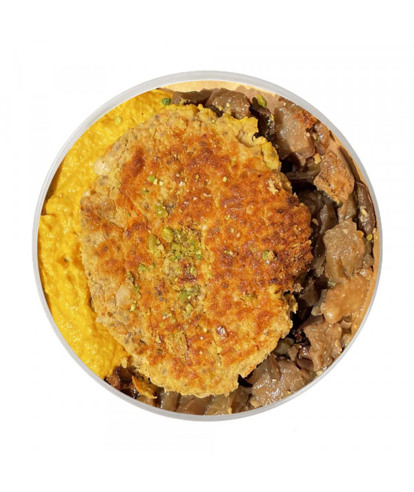 Vegan Burger with Carrot,...