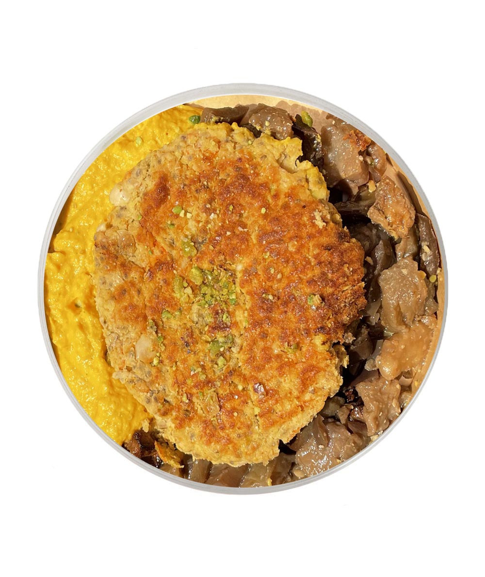 Hamburguesa Vegana de Pastanaga,...