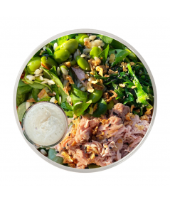 Tuna Salad, Lamb's Lettuce & Nori Seaweed