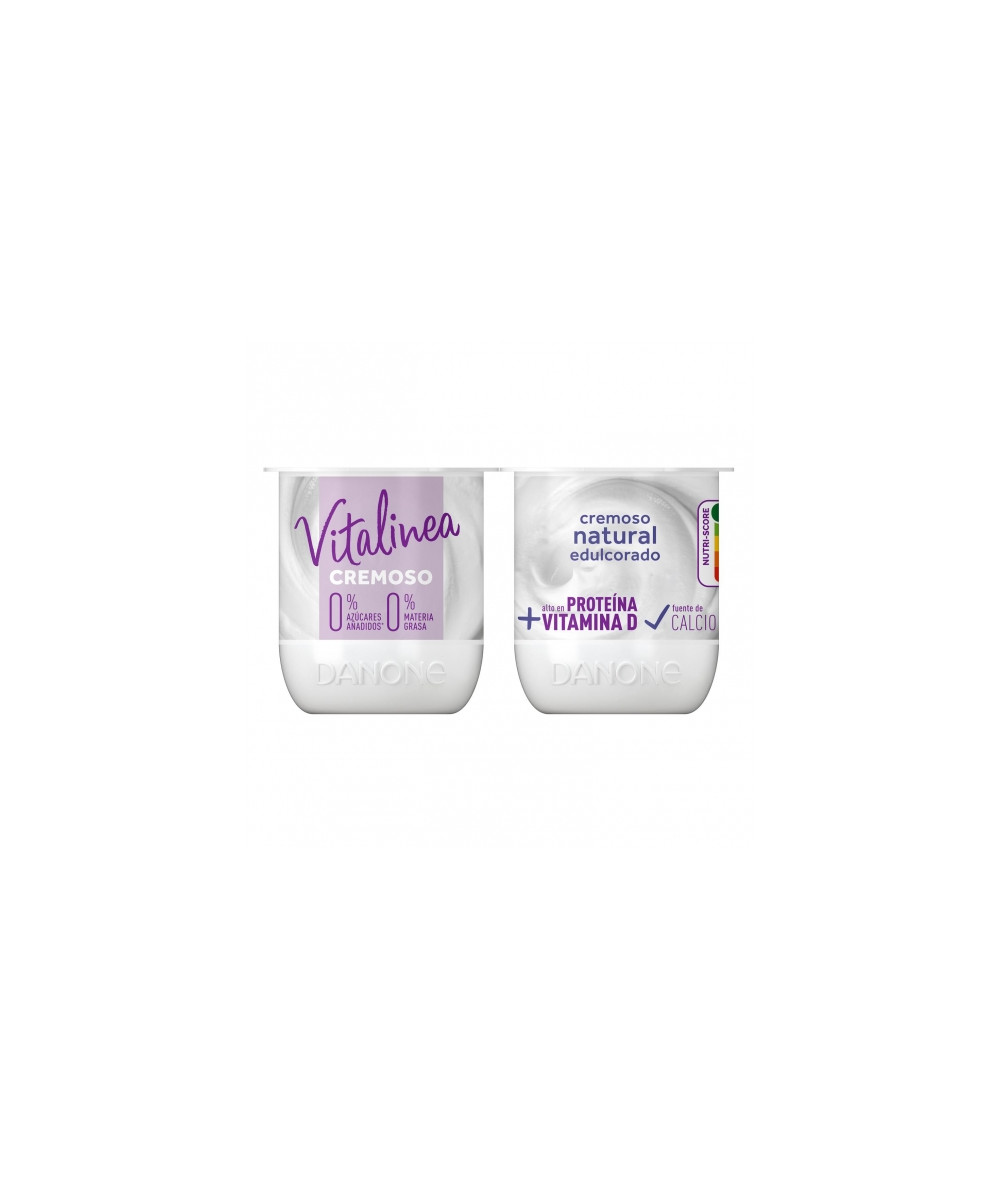 Vitalinea cremoso natural 0% edulcorado
