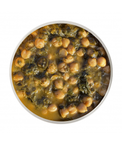 Vegan - Chickpeas with Spinach