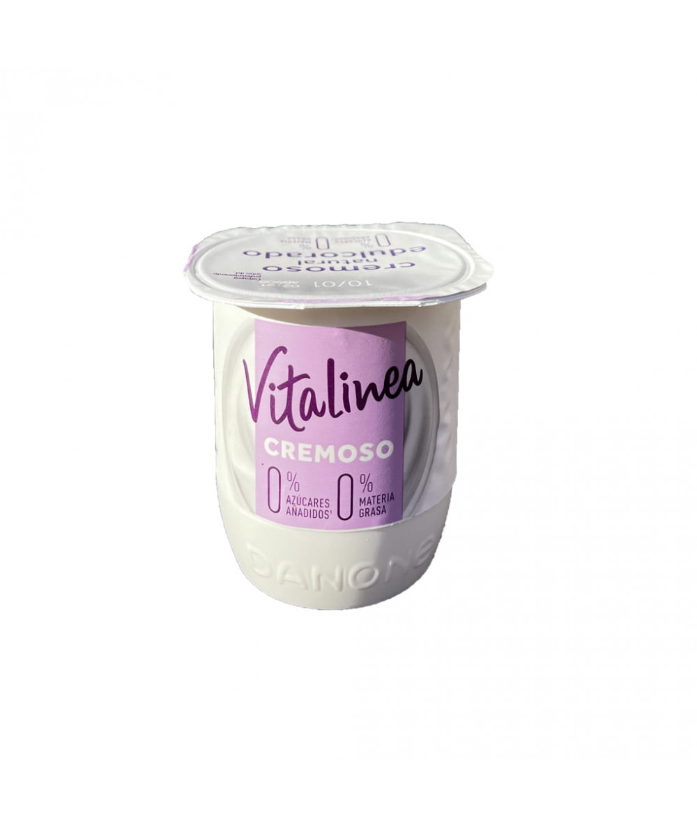 Vitalinea creamy yogurt 0% fat with sweetner