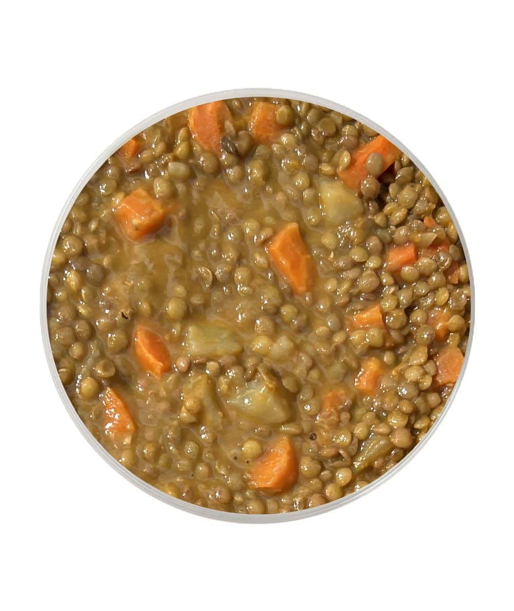 Lentils with Potatoes and Carrots