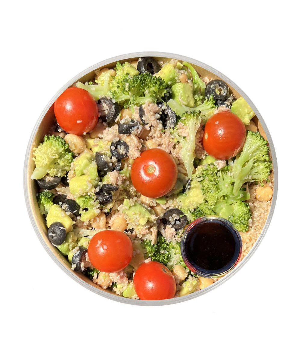 BOWL - Quinoa Salad with Chickpeas,...