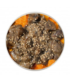 Setas cremosas con calabaza