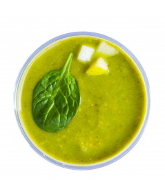 Gaspatxo de Pera & Espinac