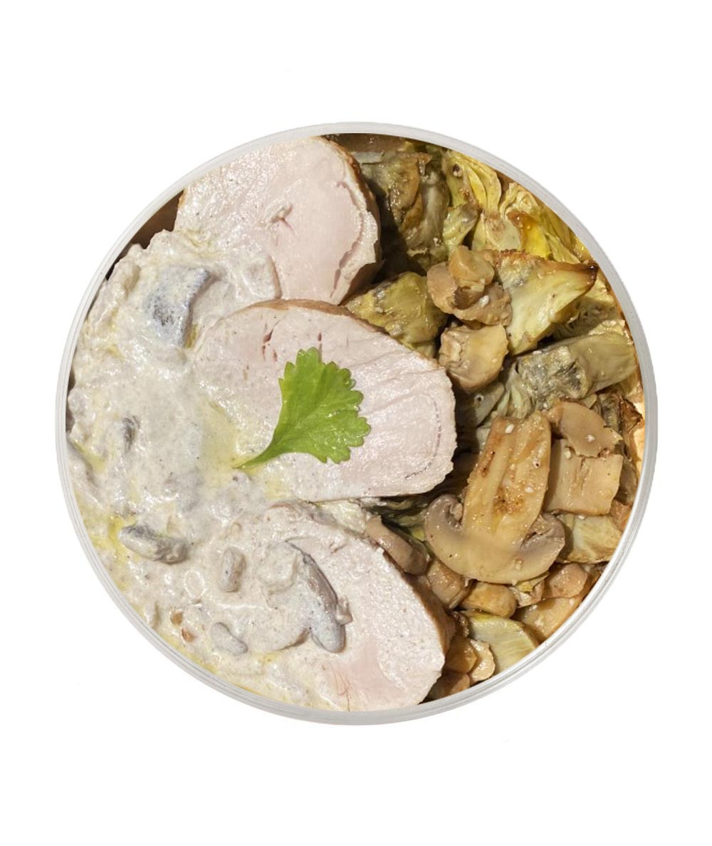 Pork tenderloin with boletus sauce