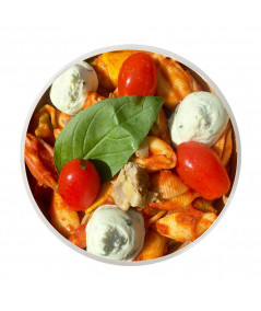 Conchiglie amb Salsa de Tomàquet & Carxofes