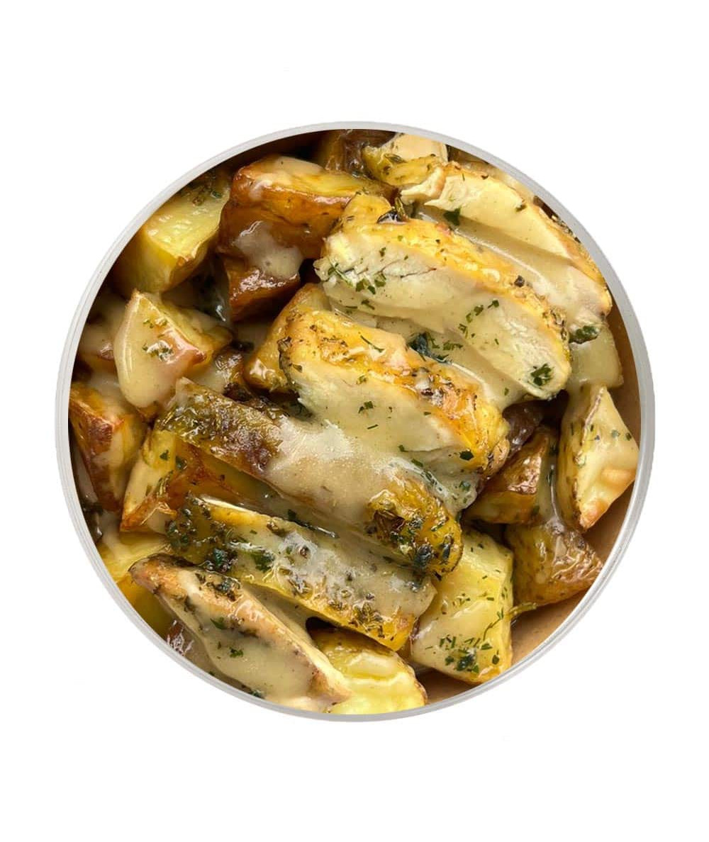 Baked Chicken Thigh with Rosemary & Herbs