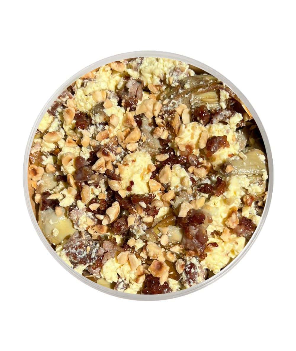 Scrambled Egg, Artichokes & Sausage