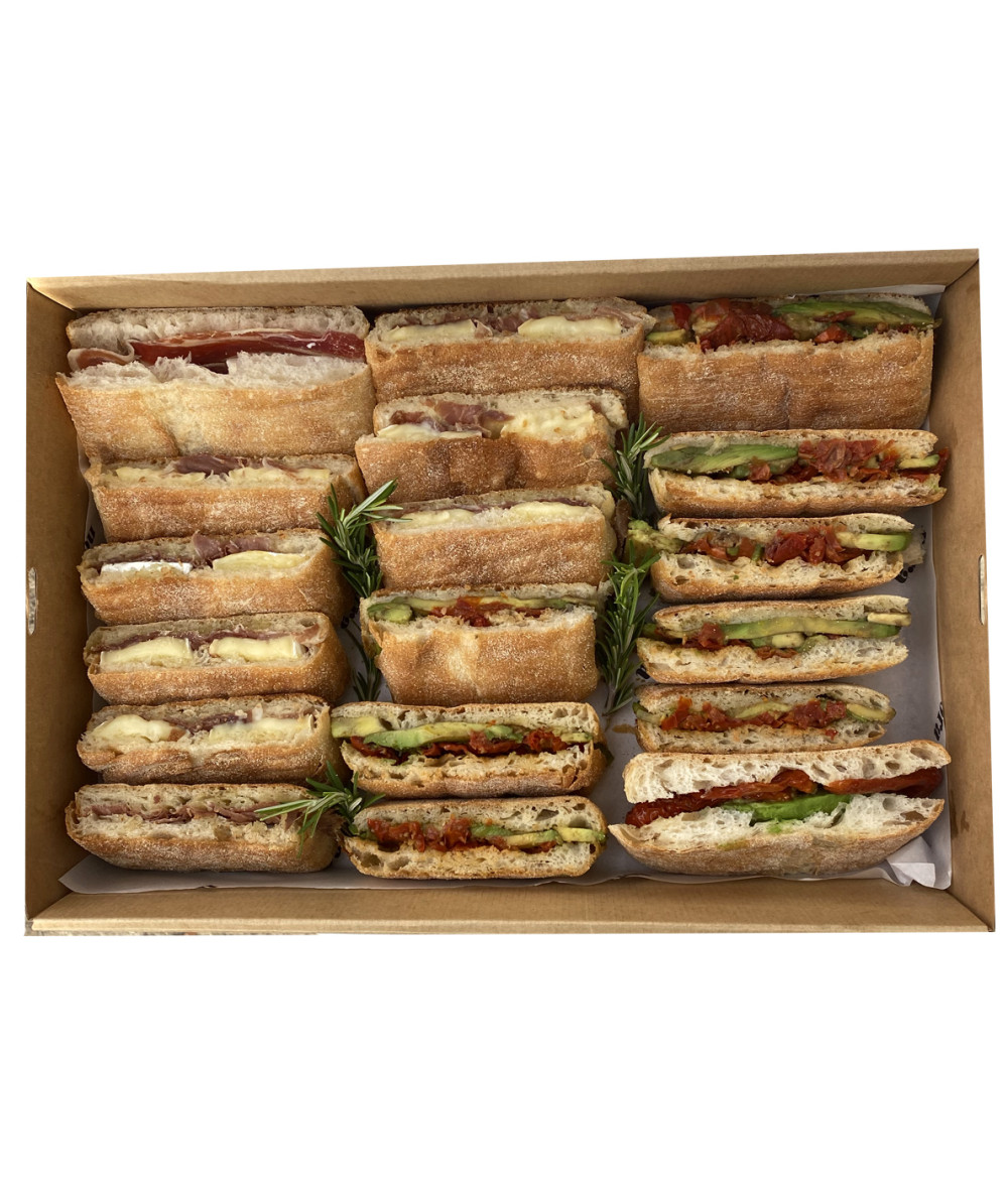 Ironed sandwiches box