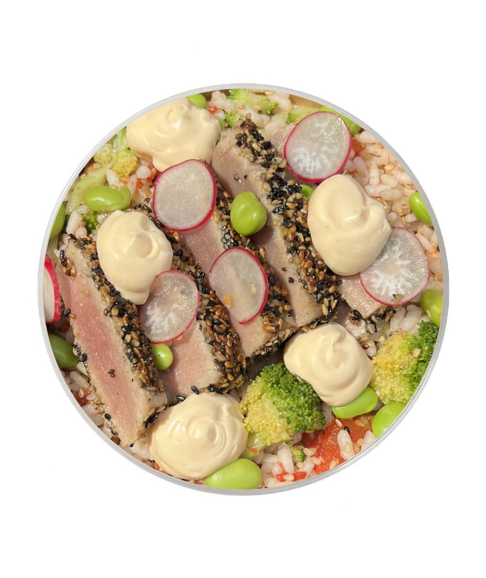 Sealed Tuna with Seed Crust