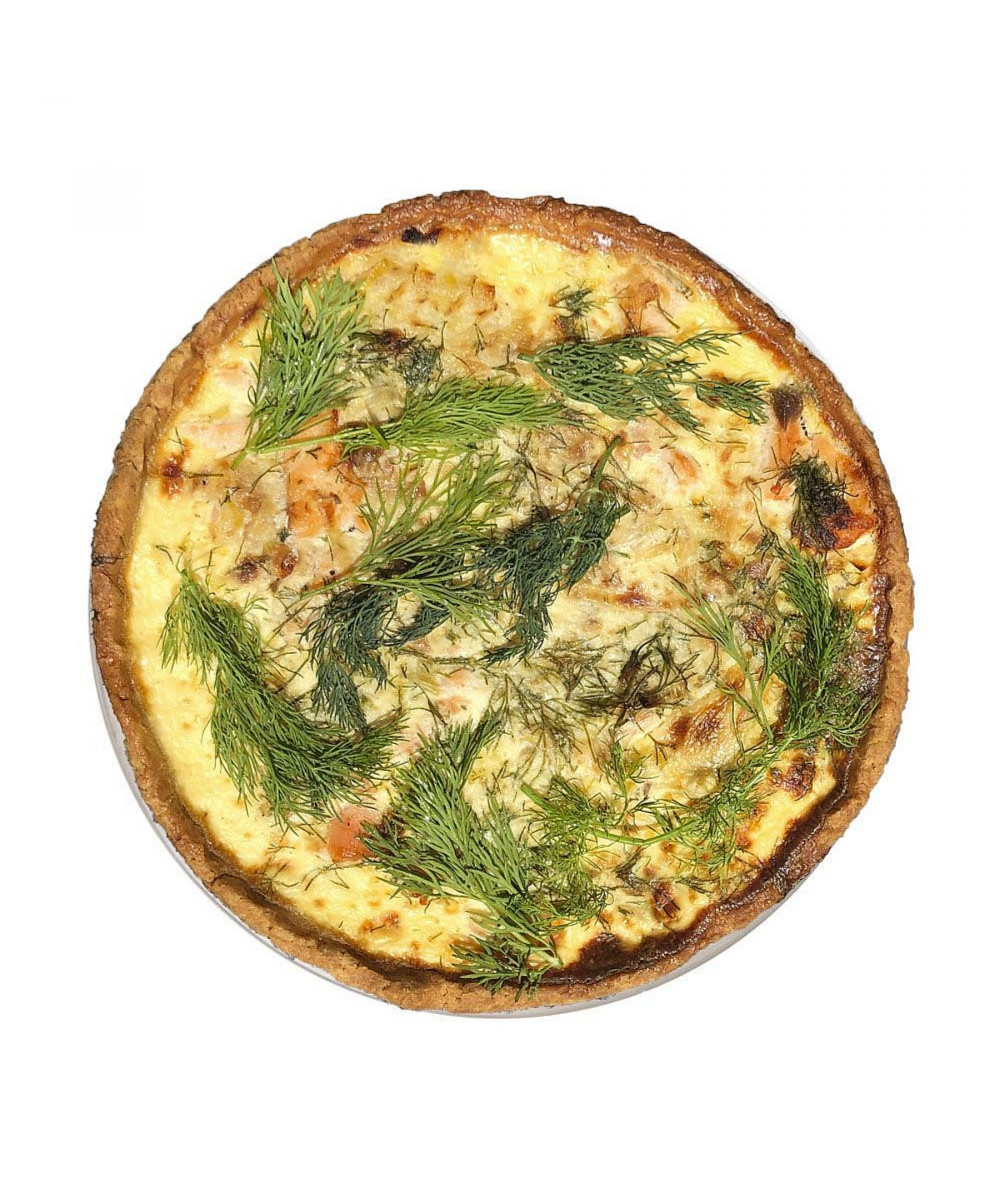 Quiche de Salmó i Porro