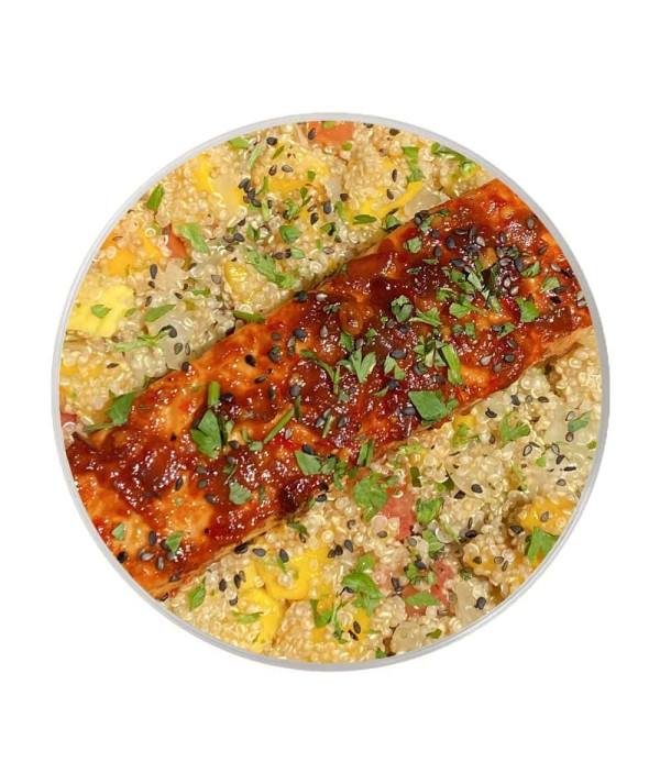 Soy and Ginger Glazed Salmon