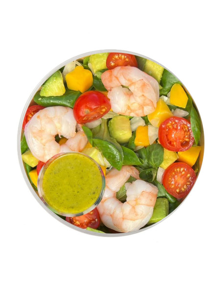 Ensalada de Mango, Gambas y Aguacate