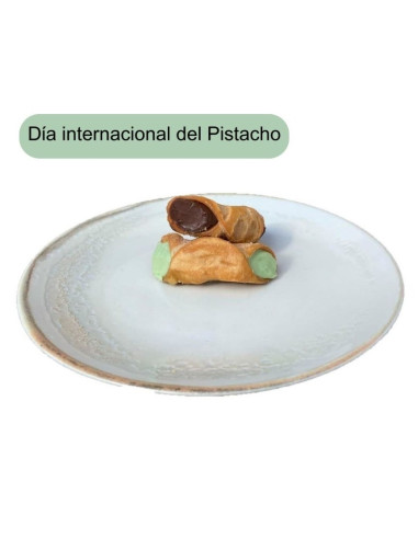 cannoli de pistacho