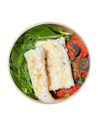 Mediterranean-style Hake