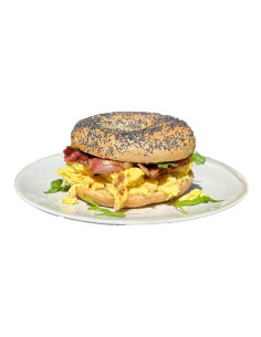Bagel with Scrambled Egg,...