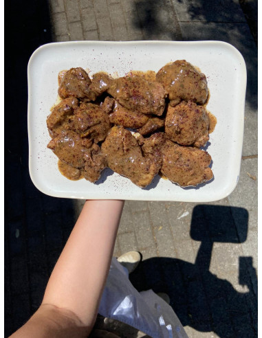 Pollo asado a la palestina con sumac