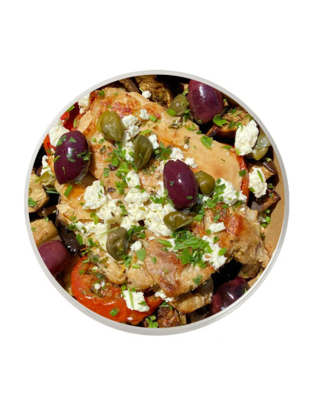 Pollo al Estilo Griego