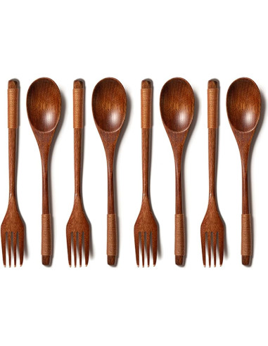 Cucharitas Pequeñas Madera Desechable...