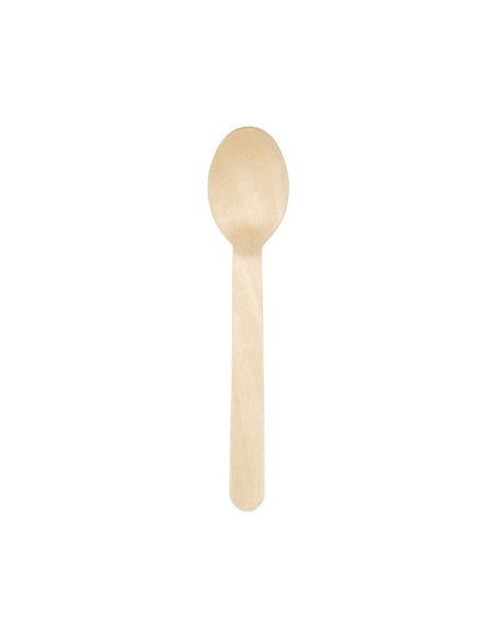 Cuchara Madera desechable grande (catering ana g)