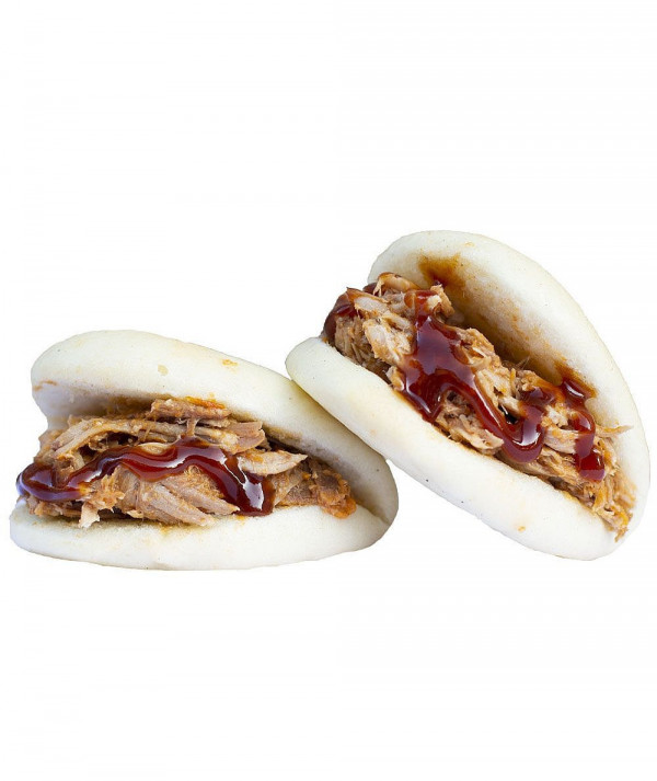 Bao de porc desmenuzat