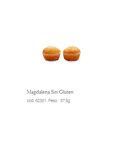 Magdalena Gluten Free Europastry (ref:62301)