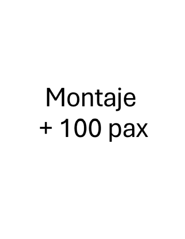 Montaje +100 pax