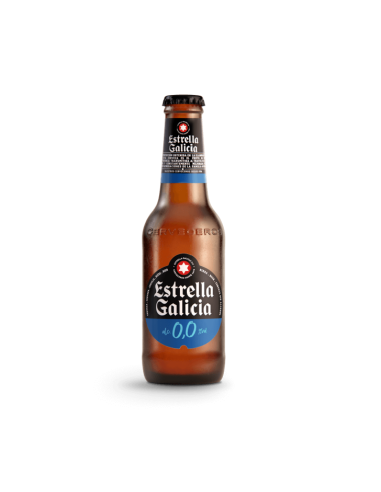 Cerveza sin alcohol- Estrella galicia 0,0 cristal