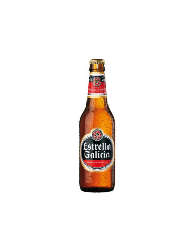 Cerveza Estrella Galicia- Botellin cristal