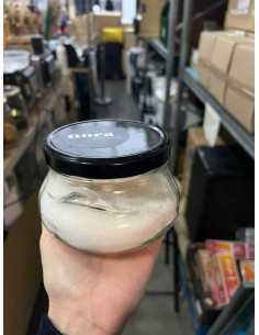 Azucar blanco café en tarro...