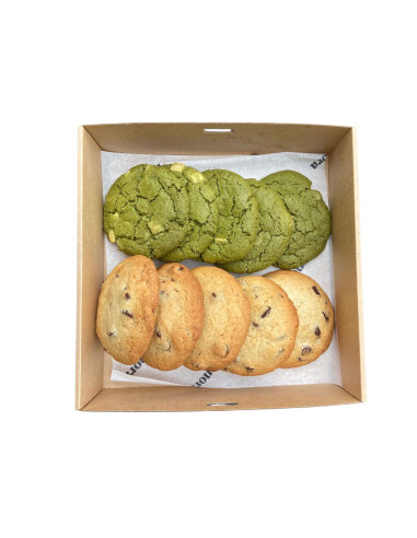 Box Cookies te matcha & nutella